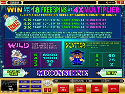 Moonshine Payscreen