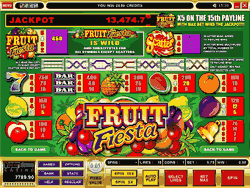 Slots reviews! Fruit Fiesta progressive video slot from microgaming reviewed.