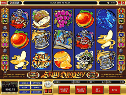 Skull Duggery 5 reel, 9 payline, 5 Coin per payline Video Slot game