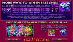 Mad Hatters Payscreen 2