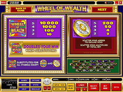 Wheel of Wealth Payscreen 2