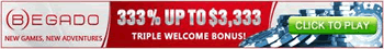 Begado Online Casino Special Bonuses